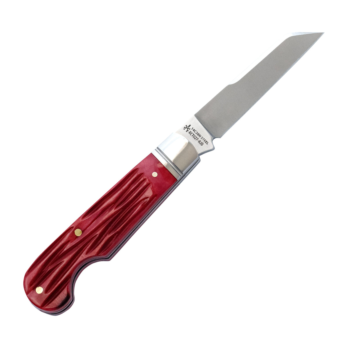 Elk River Easy Open Jack Red Jigged Bone Slipjoint - RCT027-RJB
