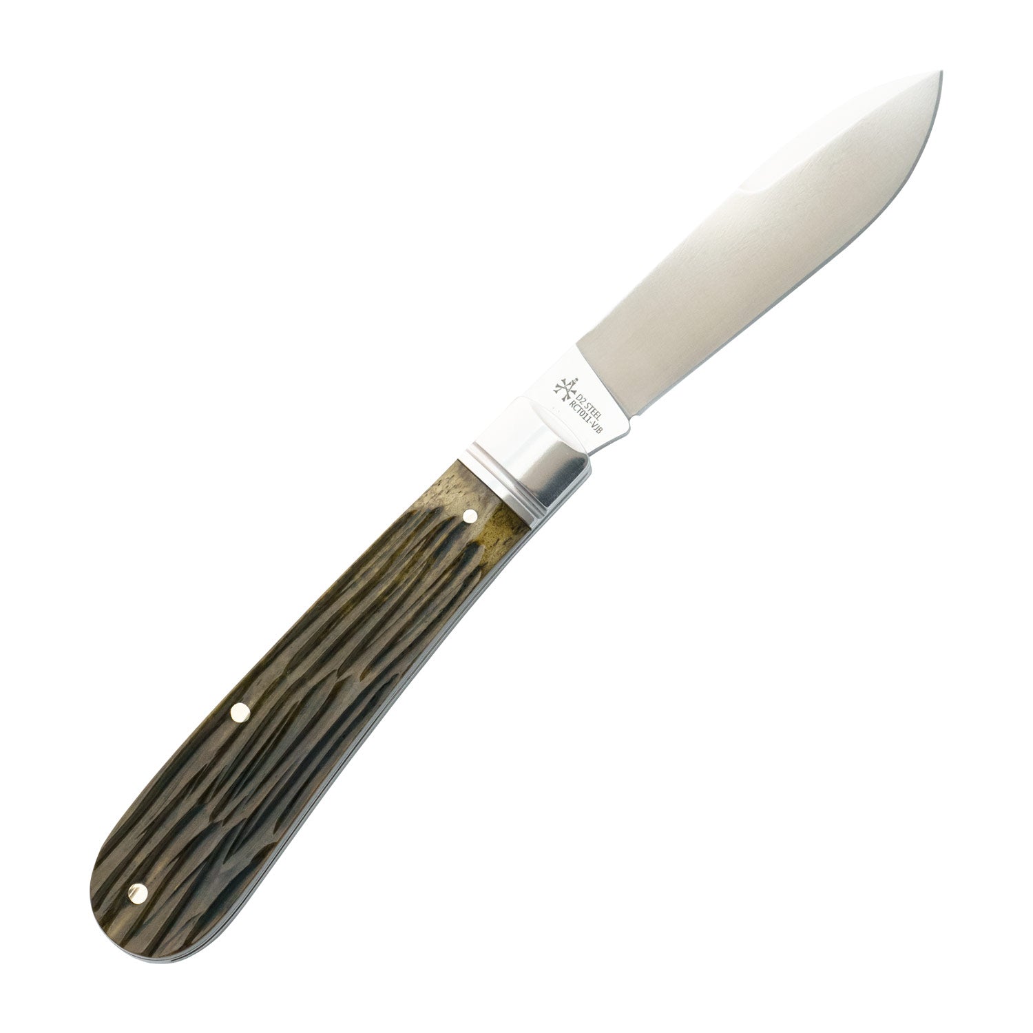 Nolichucky Jack Vintage Jigged Bone Slipjoint - RCT011-VJB