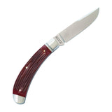Obed Creek Bow Trapper Red Jigged Bone Slipjoint - RCT015-RJB