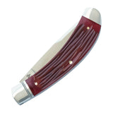 Obed Creek Bow Trapper Red Jigged Bone Slipjoint - RCT015-RJB