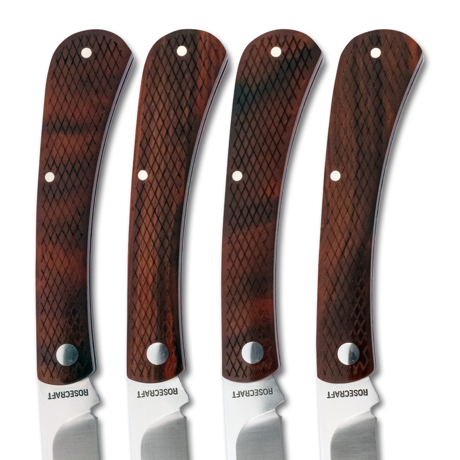 Roen × INRN コラボ　レッドスワロフスキースカル　ジレベスト　42 S RoseCraft Blades Lick Creek Loom Fixer RCT025-RAB - RoseCraft Blades