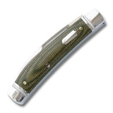 Mud Creek Congress Light Green Micarta Slipjoint - RCT028-LGM