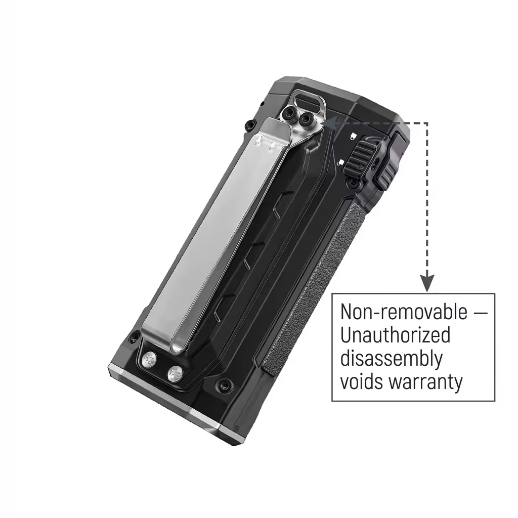 E10 LU | Compact Scroll-Wheel EDC Flashlight