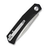 Braxx | Black G10 + Satin D2 Slipjoint