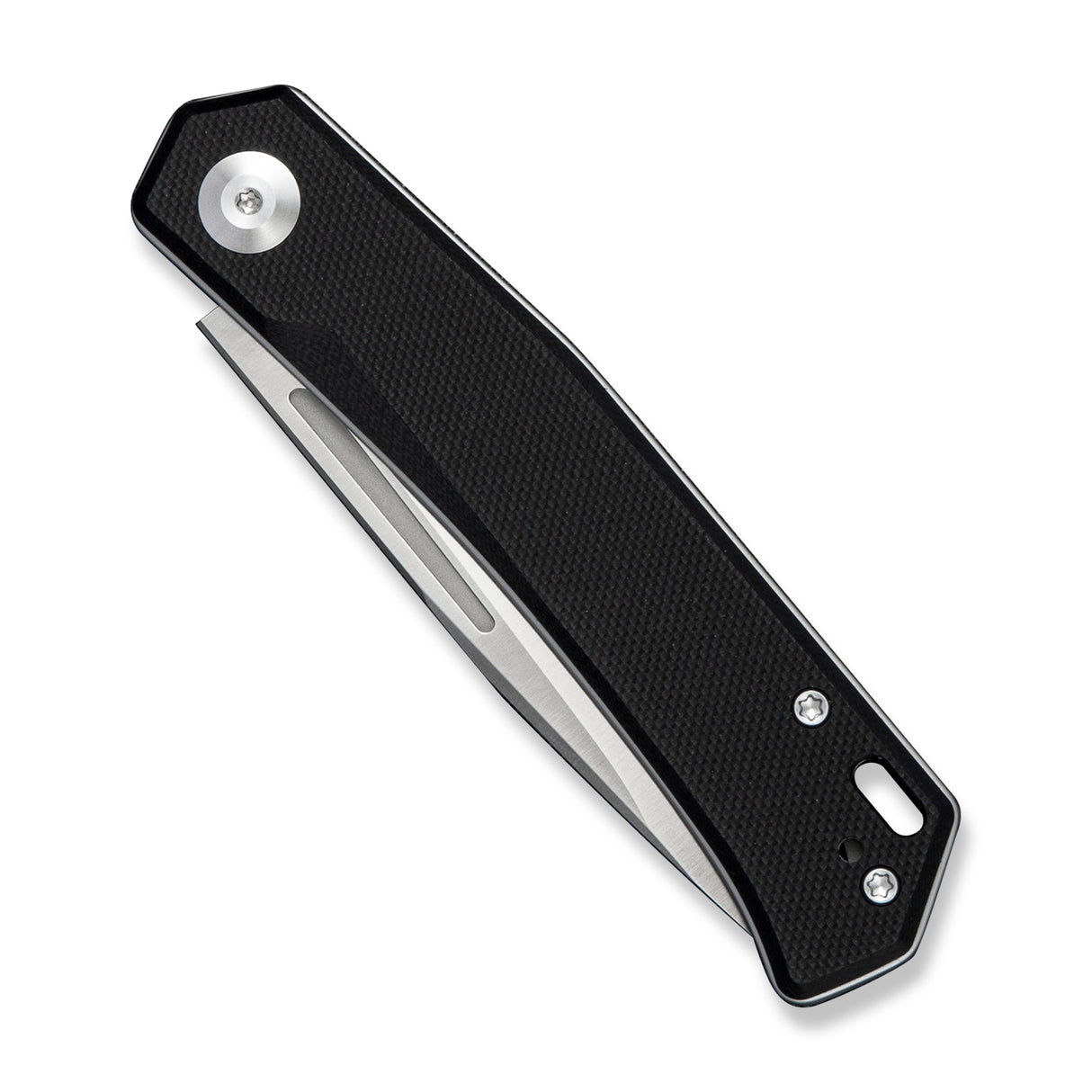Braxx | Black G10 + Satin D2 Slipjoint