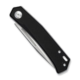 Braxx | Black G10 + Satin D2 Slipjoint