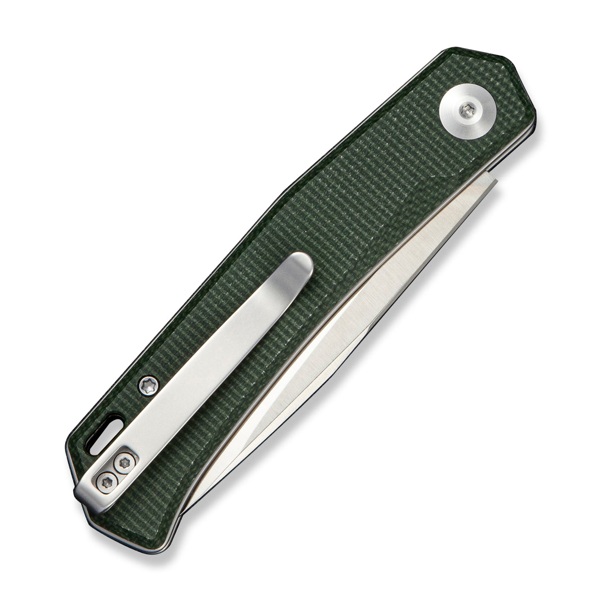 Braxx | Green Micarta + Satin D2 Slipjoint