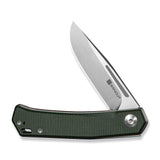 Braxx | Green Micarta + Satin D2 Slipjoint