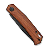 Braxx | Guibourtia Wood + Black D2 Slipjoint