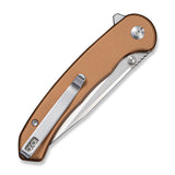 Ingot | Coyote Brown Aluminium + Stonewash D2