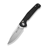 Glenspar | Black Shredded G10 + Stonewash 9Cr18MoV
