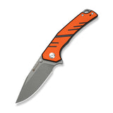 Quirk | Orange & Black G10 + Stonewash D2