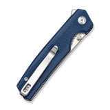 Stria | Blue Micarta + Satin D2