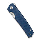 Stria | Blue Micarta + Satin D2