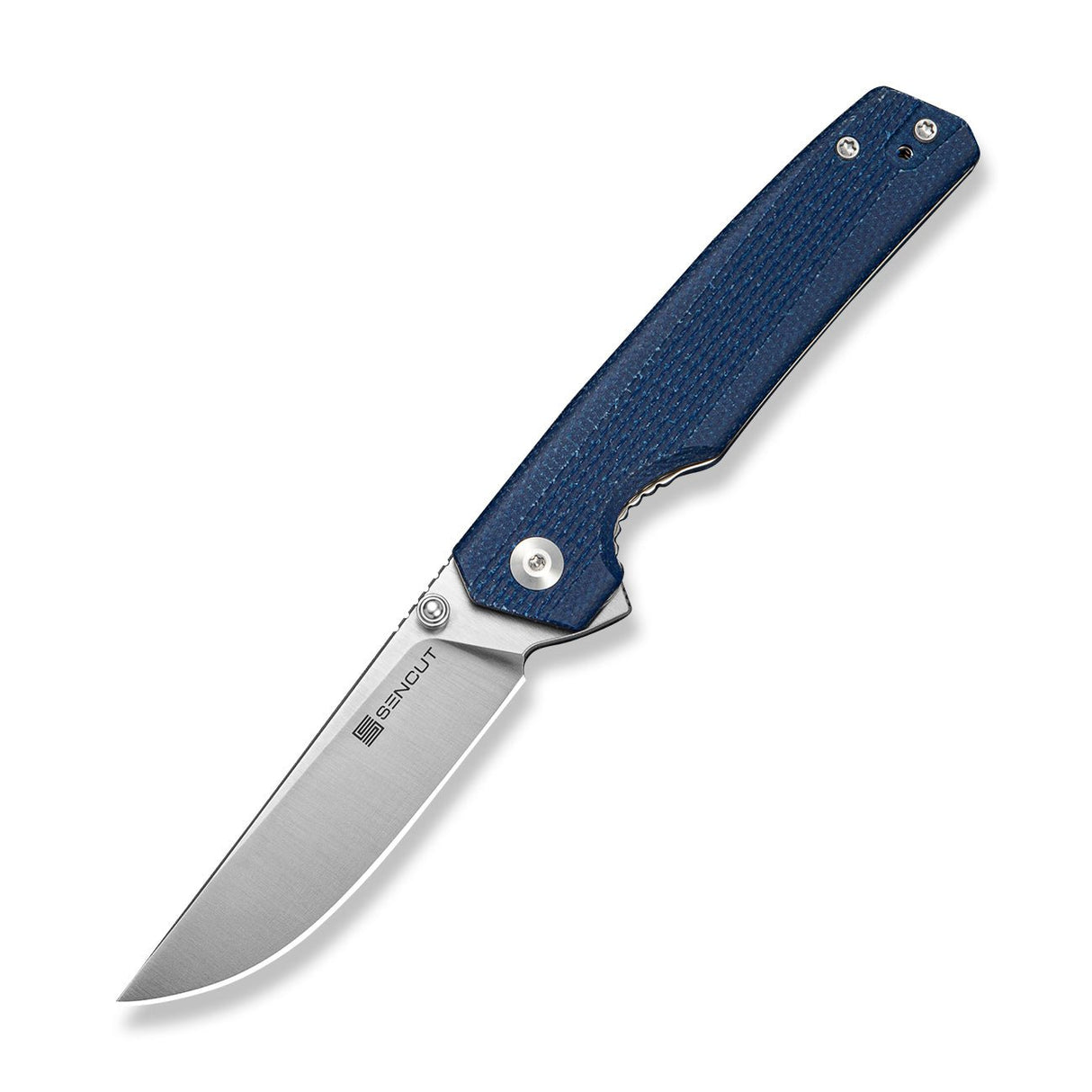 Stria | Blue Micarta + Satin D2