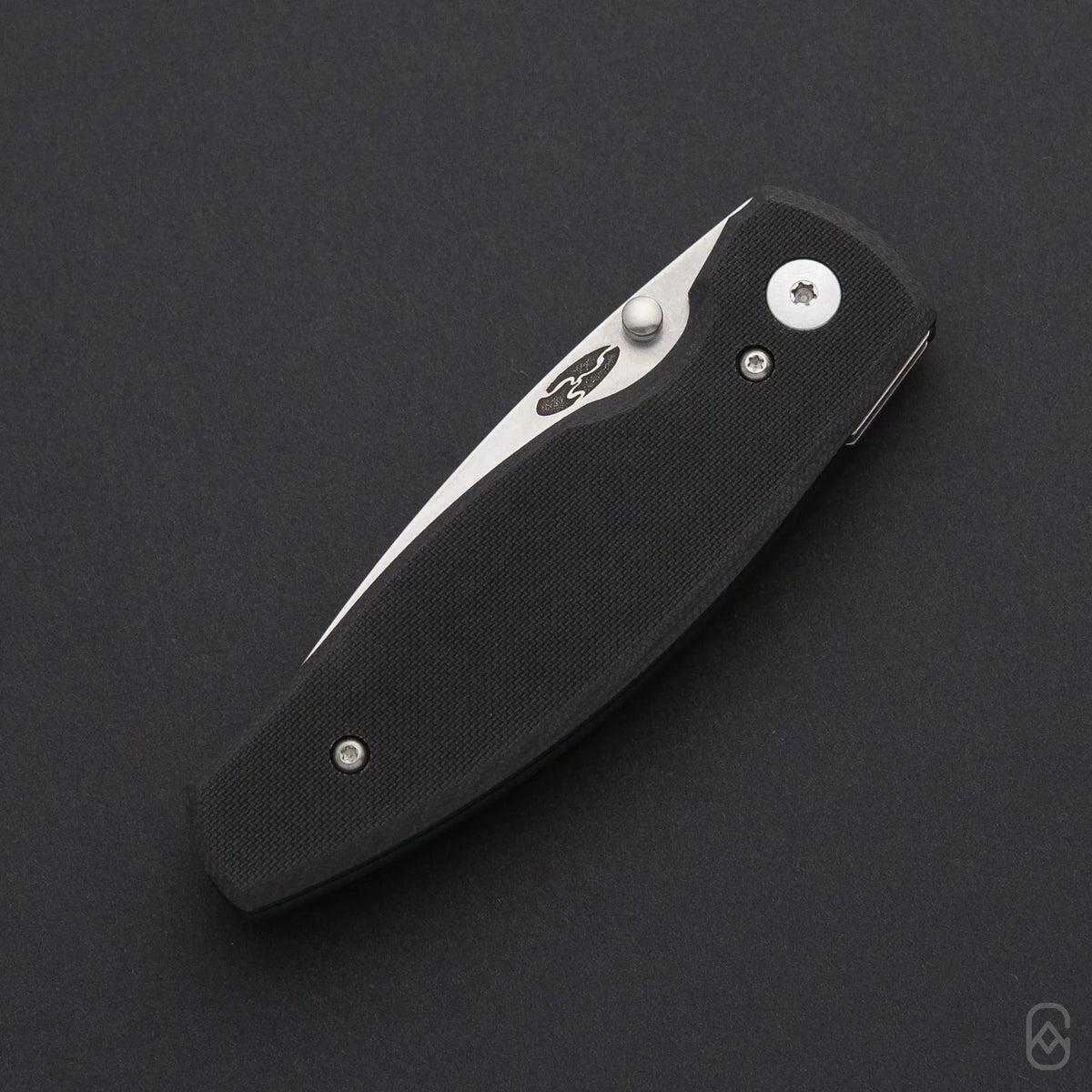 Neutron 2 | Jet Black Flat Textured G10 + Magnacut