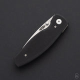 Neutron 2 | Jet Black Flat Textured G10 + Magnacut