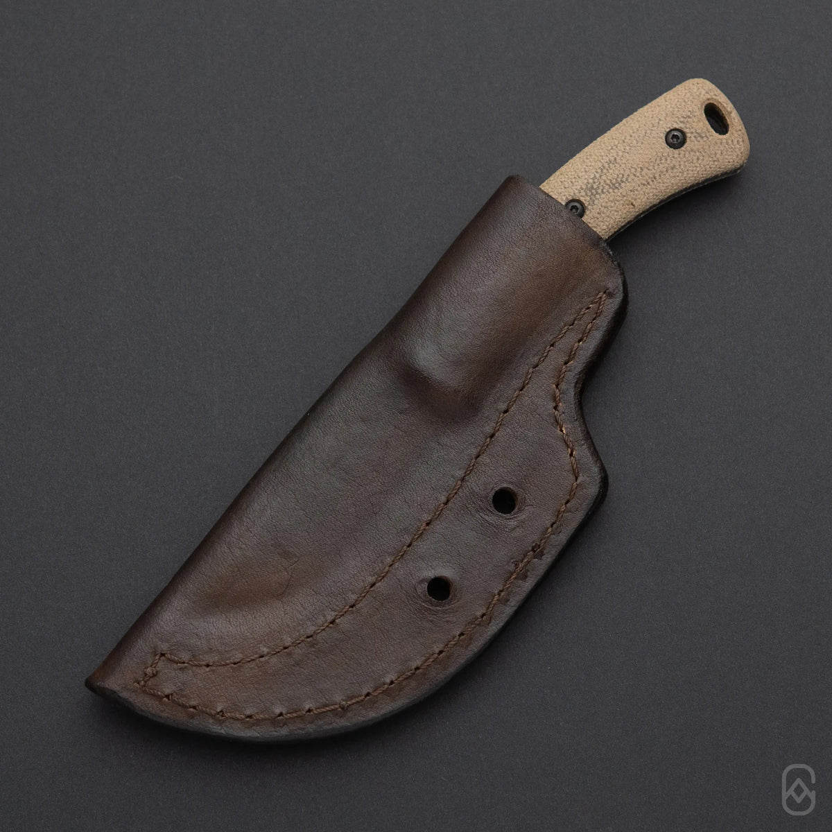 Tagalong™ Fixed Blade | Meadow Green Micarta + Magnacut