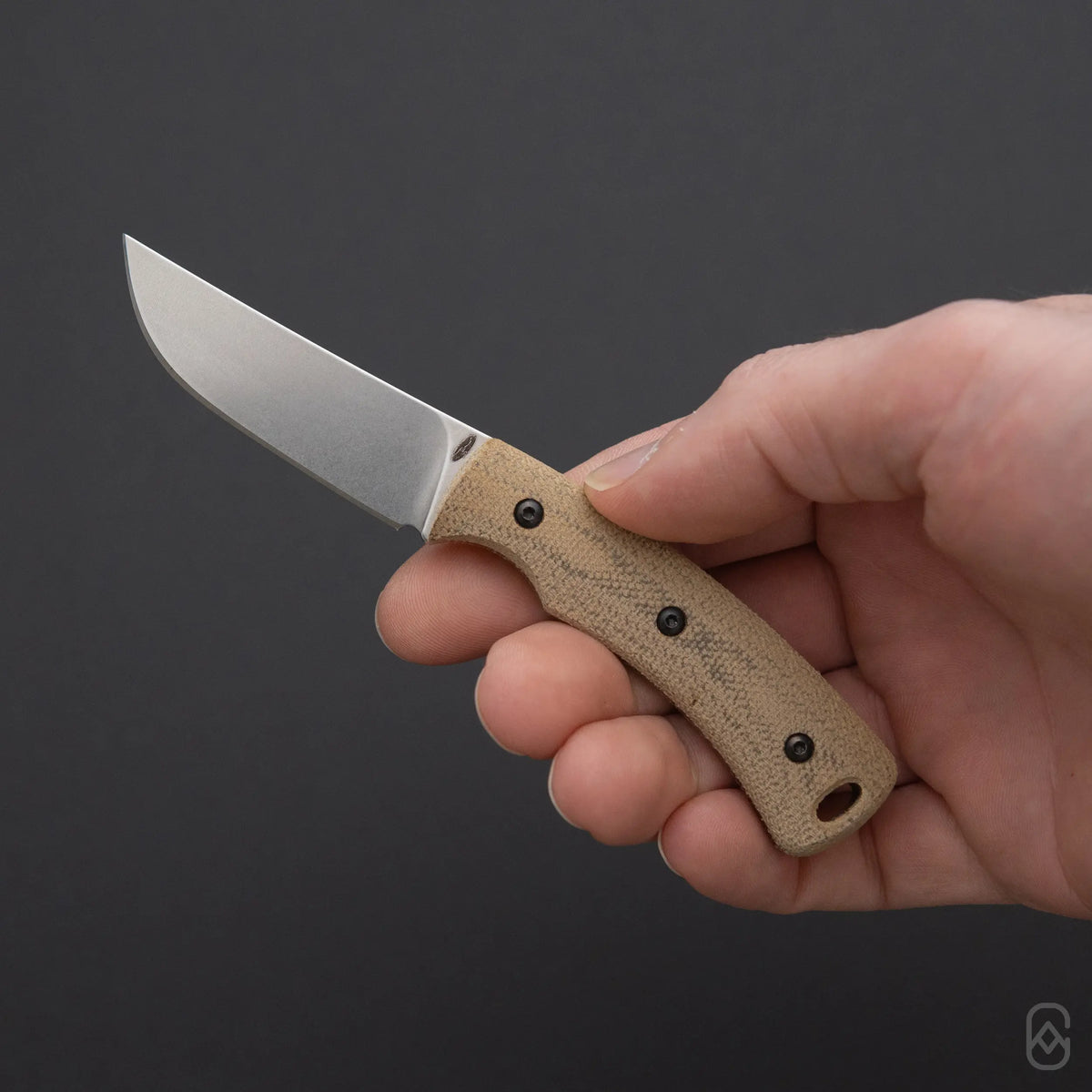 Tagalong™ Fixed Blade | Meadow Green Micarta + Magnacut
