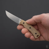 Tagalong™ Fixed Blade | Meadow Green Micarta + Magnacut
