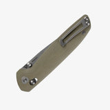 Maverick | Green G10 + Stonewash Magnacut