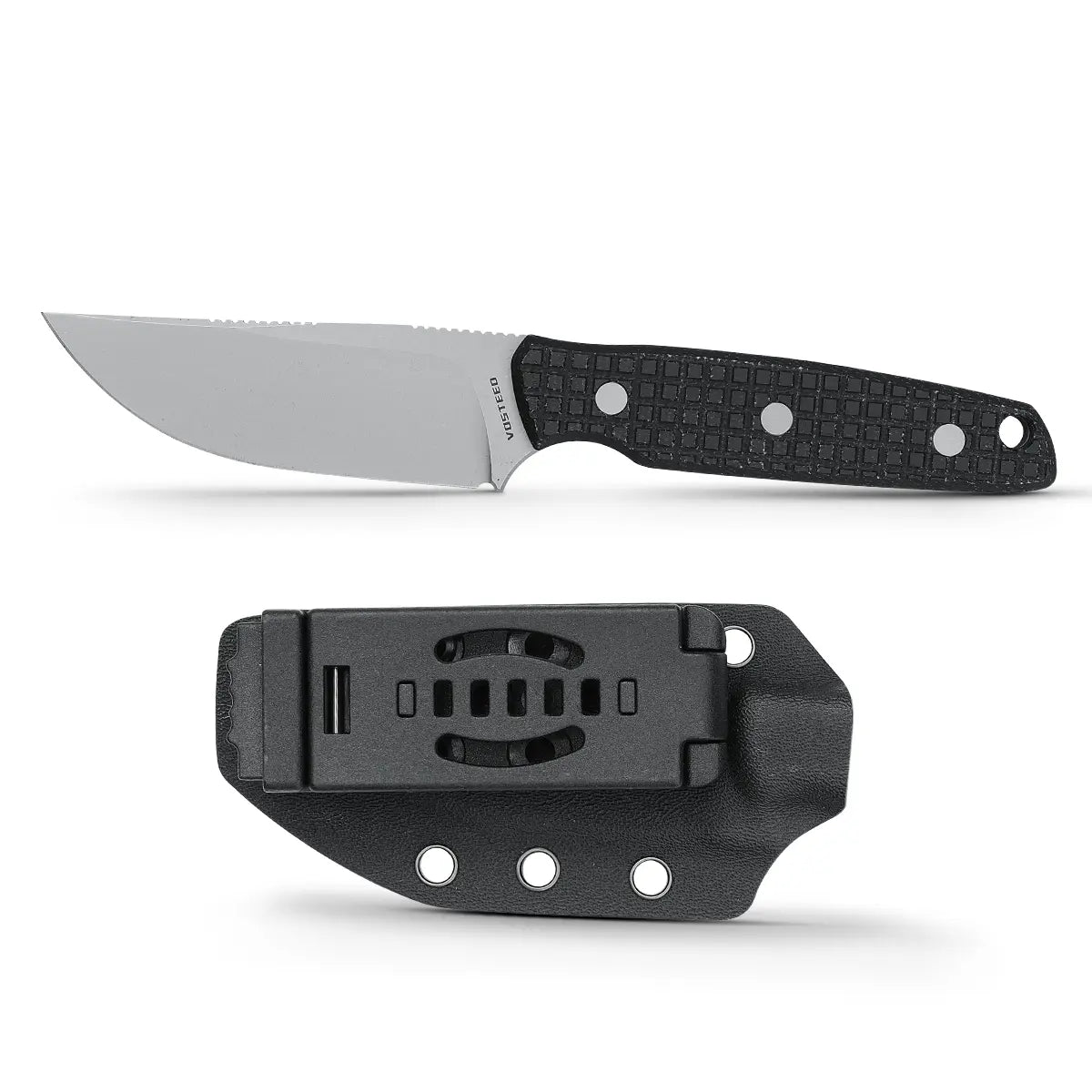 Mink - Fixed Blade | Micarta + Stonewashed Nitro-V - D0101