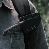 Mink - Fixed Blade | Micarta + Stonewashed Nitro-V - D0101