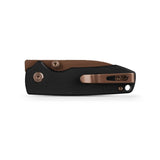 Raccoon Cub | Black G10 + Copper Dune 14C28N - A3604