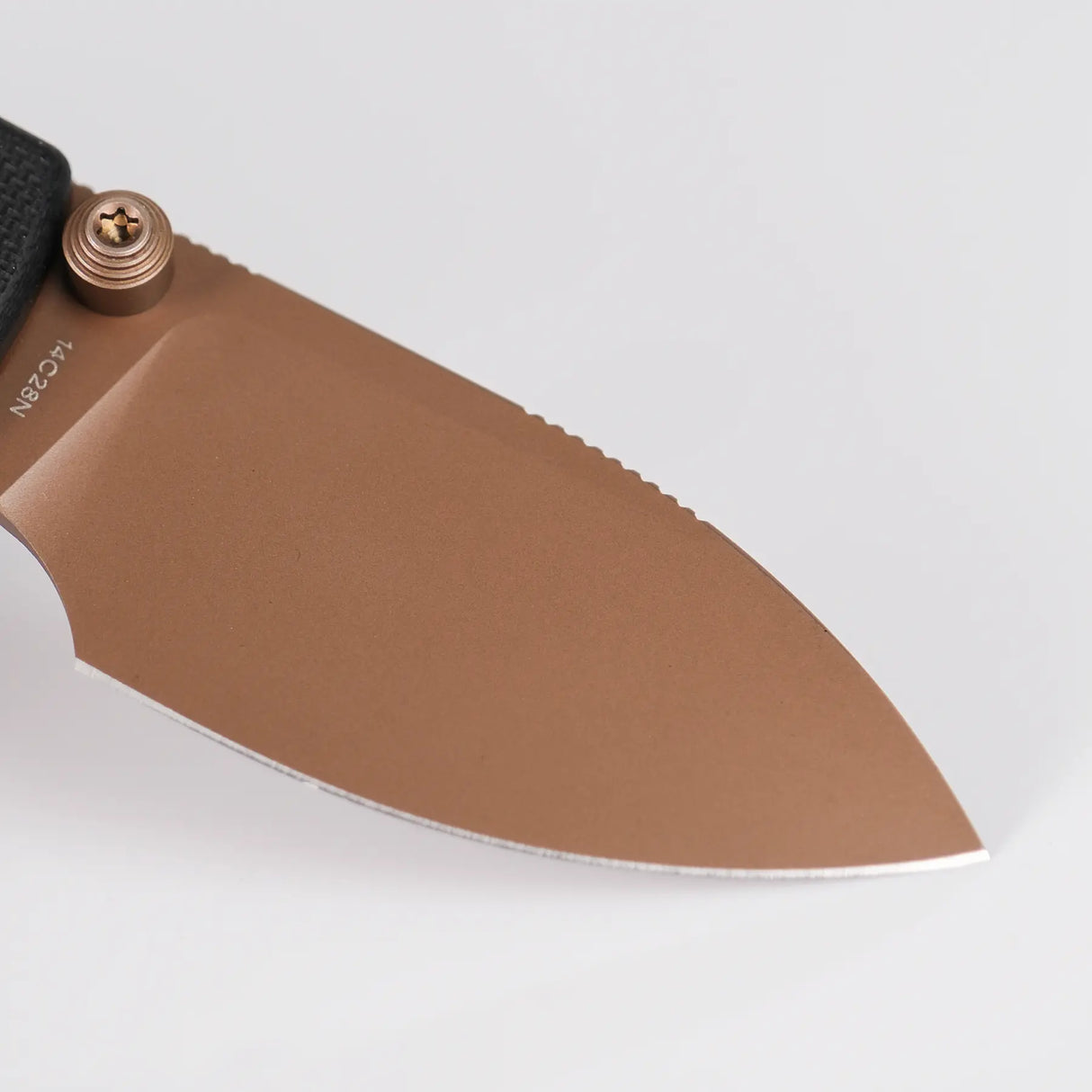 Raccoon Cub | Black G10 + Copper Dune 14C28N - A3604