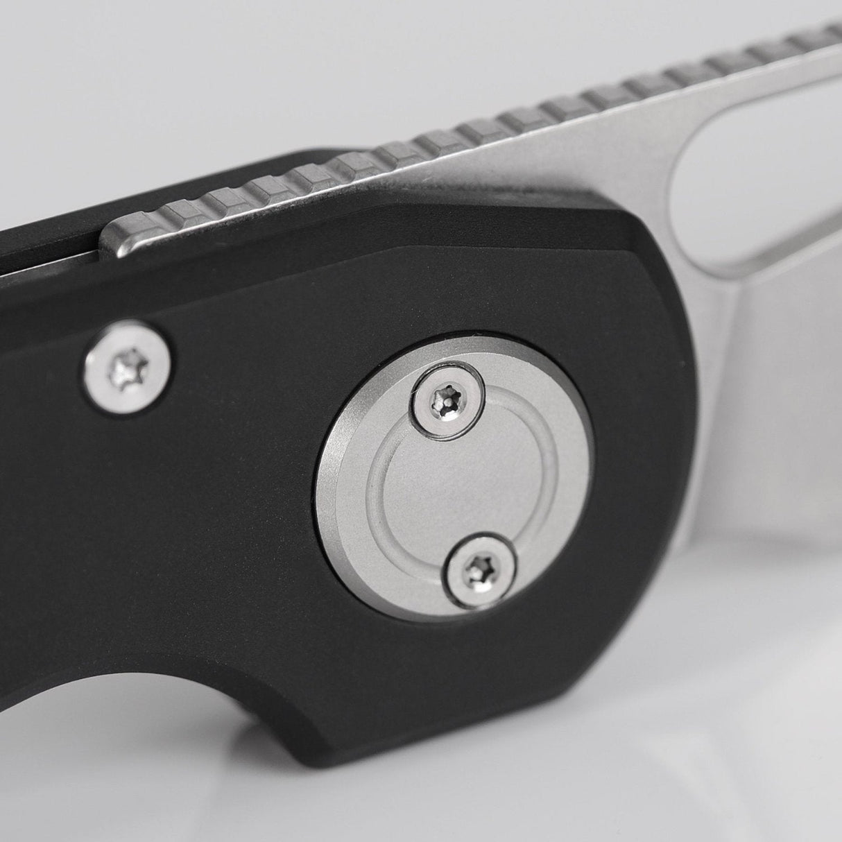 Ankylo | Black Aluminium + Stonewash 154CM