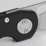 Ankylo | Black Aluminium + Stonewash 154CM