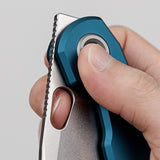 Ankylo | Blue Aluminium + Stonewash Elmax