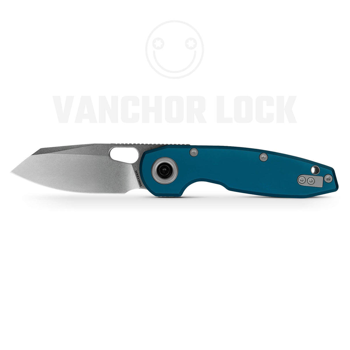 Ankylo | Blue Aluminium + Stonewash Elmax