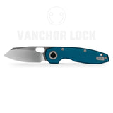 Ankylo | Blue Aluminium + Stonewash Elmax