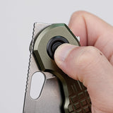 Ankylo | Olive Drab Aluminium + Stonewash Elmax