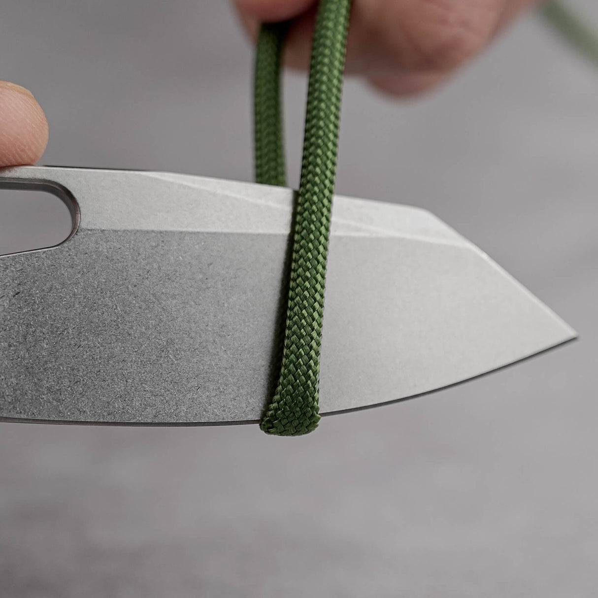 Ankylo | Olive Drab Aluminium + Stonewash Elmax