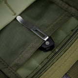 Ankylo | Olive Drab Aluminium + Stonewash Elmax