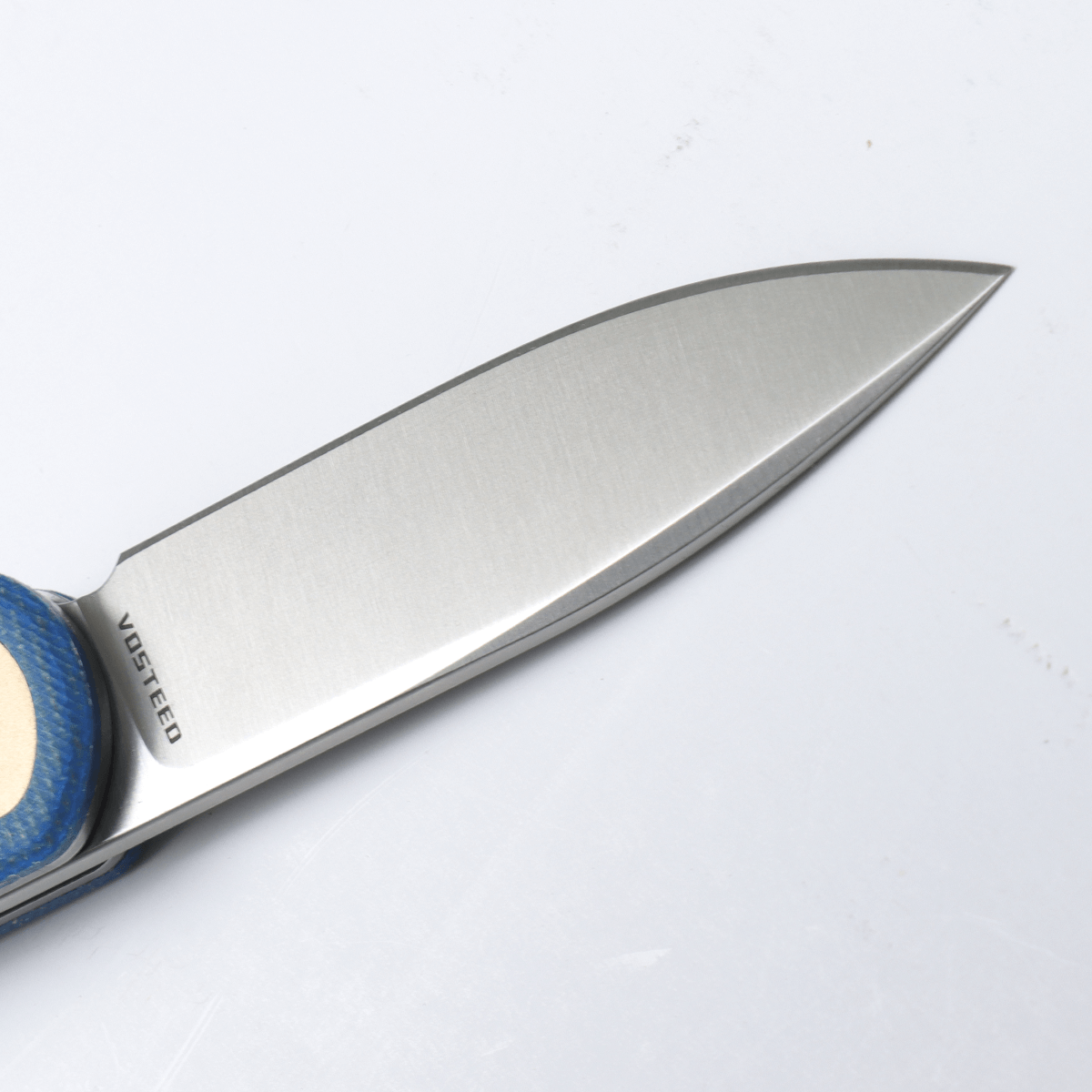 Corgi | Blue Micarta + Satin 14C28N