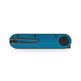 Corgi-V 295 | Blue Ocean Micarta/Aluminium | Copper Dune N690 - A3730