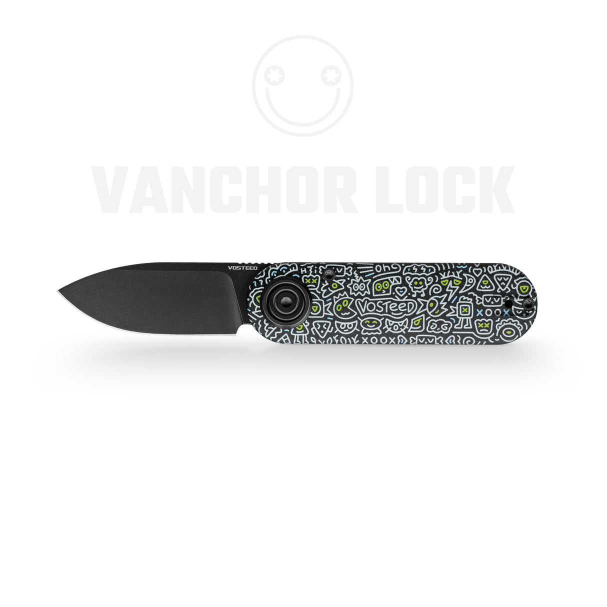Corgi V | Doodle Monster™ Black G10 + Blackwash - A3726