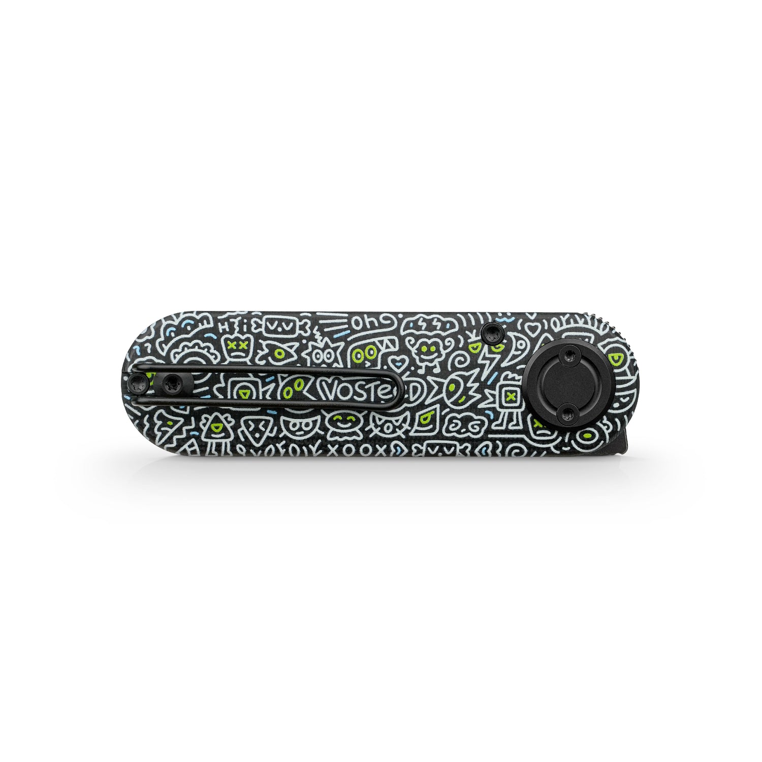 Corgi V | Doodle Monster™ Black G10 + Blackwash - A3726