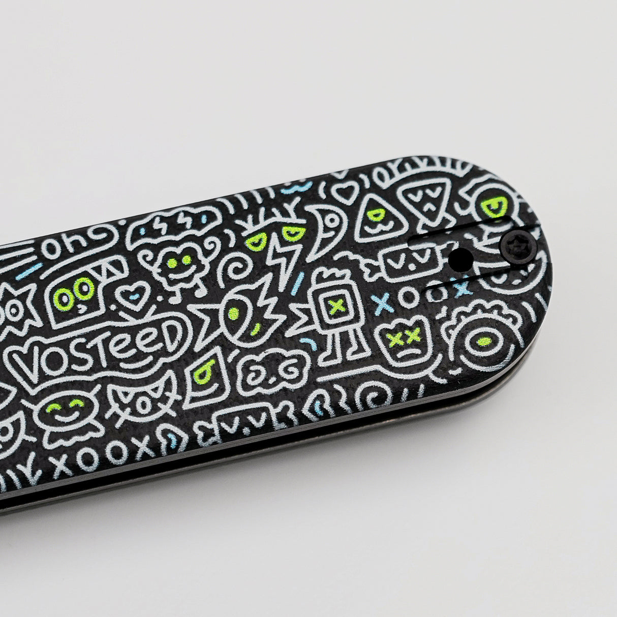 Corgi V | Doodle Monster™ Black G10 + Blackwash - A3726