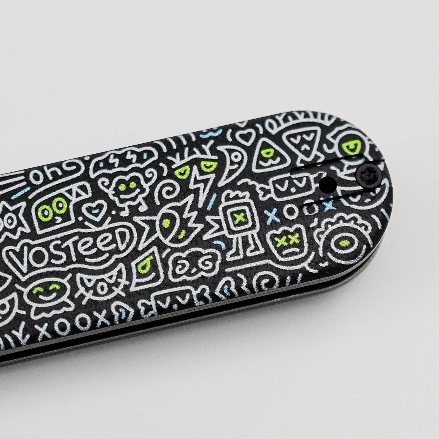 Corgi V | Doodle Monster™ Black G10 + Blackwash - A3726