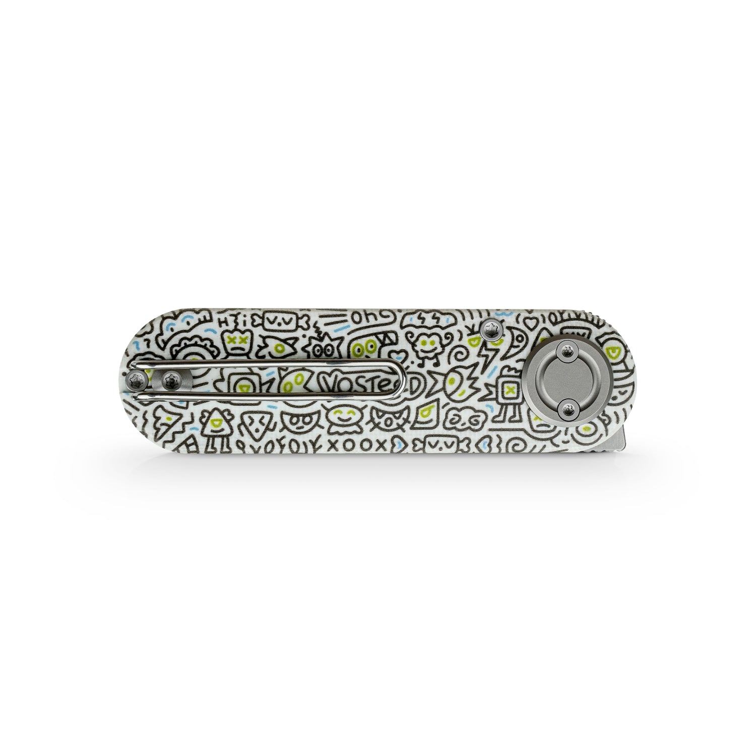 Corgi V | Doodle Monster™ White G10 + Satin - A3727