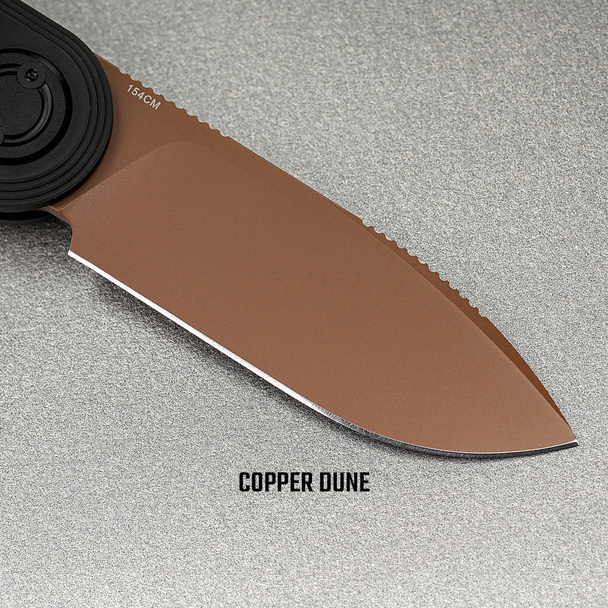 Corgi® V V | Black Aluminium + Copper Dune 154CM - A5101