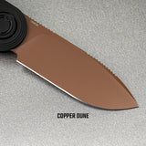 Corgi® V V | Black Aluminium + Copper Dune 154CM - A5101