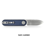 Corgi® V V | Dark Slate Blue Auminium + Satin 154CM - A5103