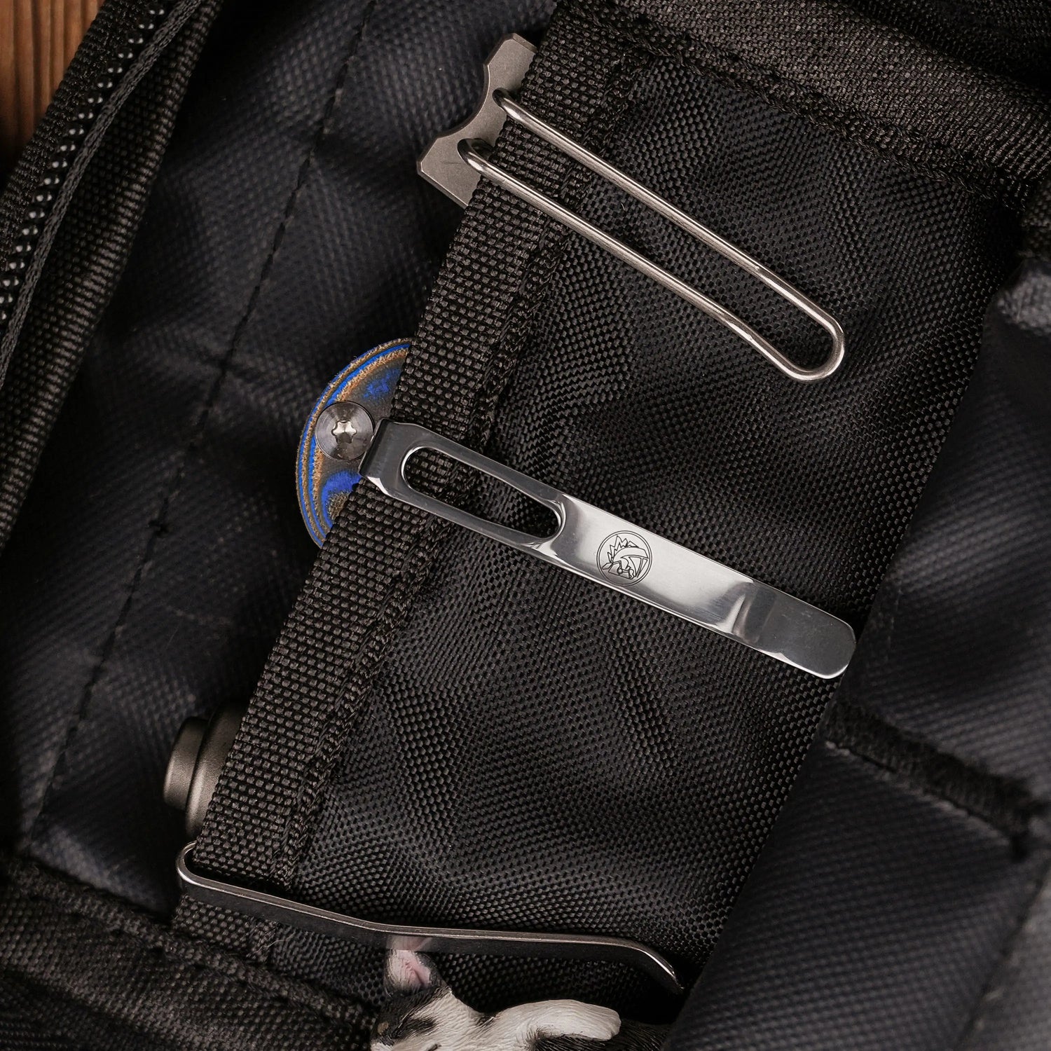 Corgi | Blue Ocean Micarta + 14C28N - A0733