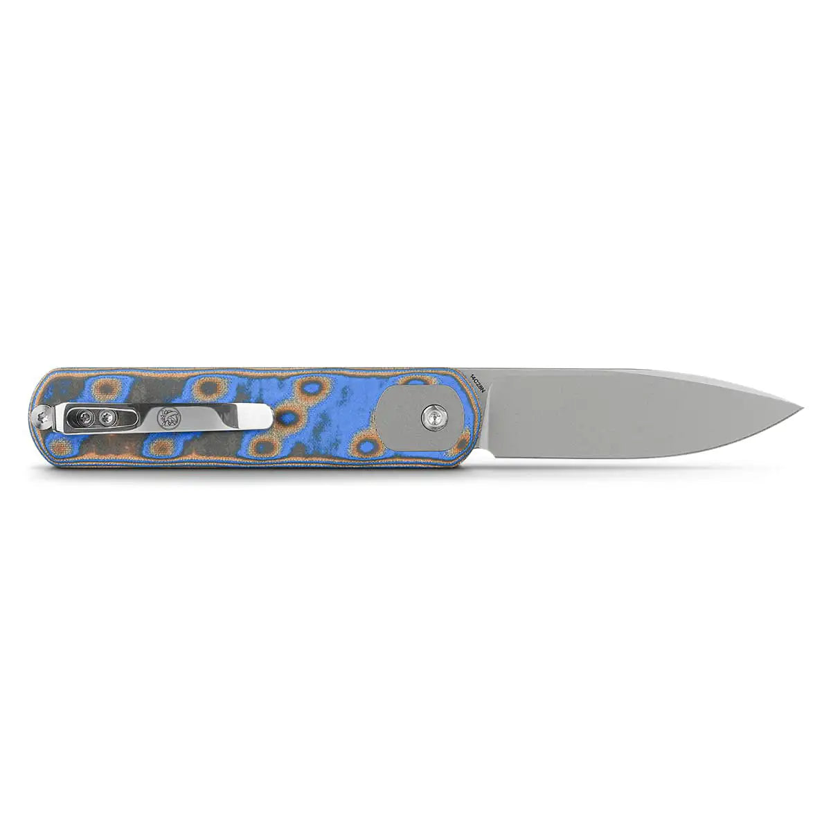 Corgi | Blue Ocean Micarta + 14C28N - A0733