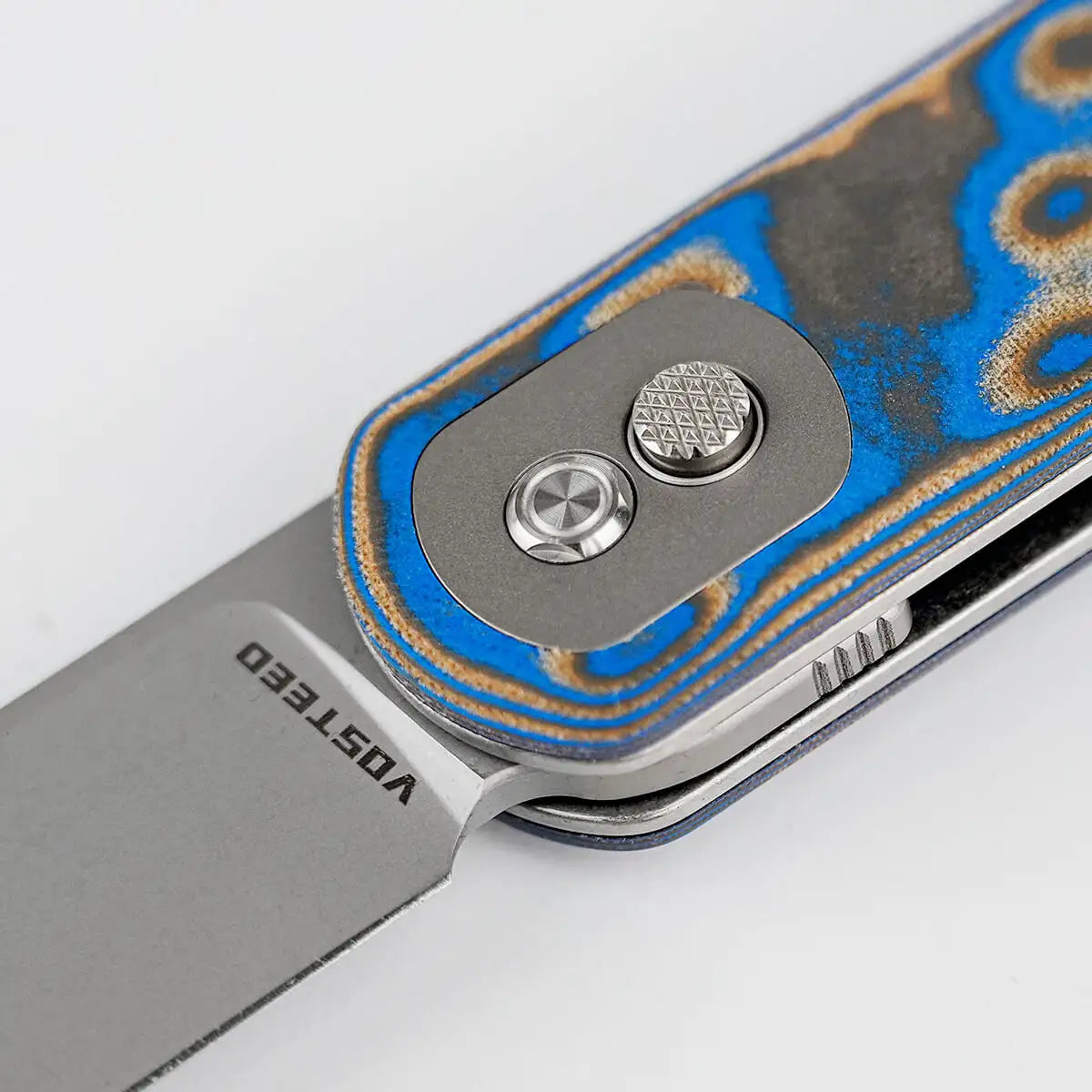 Corgi | Blue Ocean Micarta + 14C28N - A0733